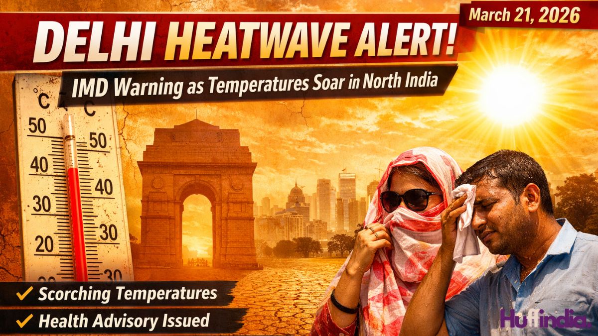 🚨Delhi Heatwave 2026: IMD Issues Urgent Alert as Temperatures Surge Across North India Delhi heatwave 2026