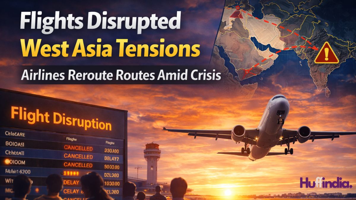Flights disrupted by West Asia tensions