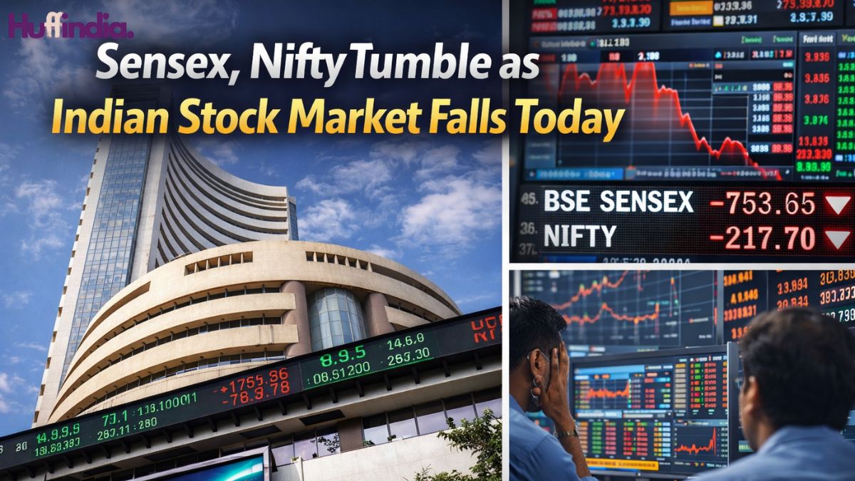Indian Stock Market Falls Today 9 March