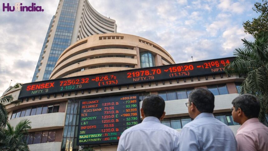 Indian stock market volatility on 5 march