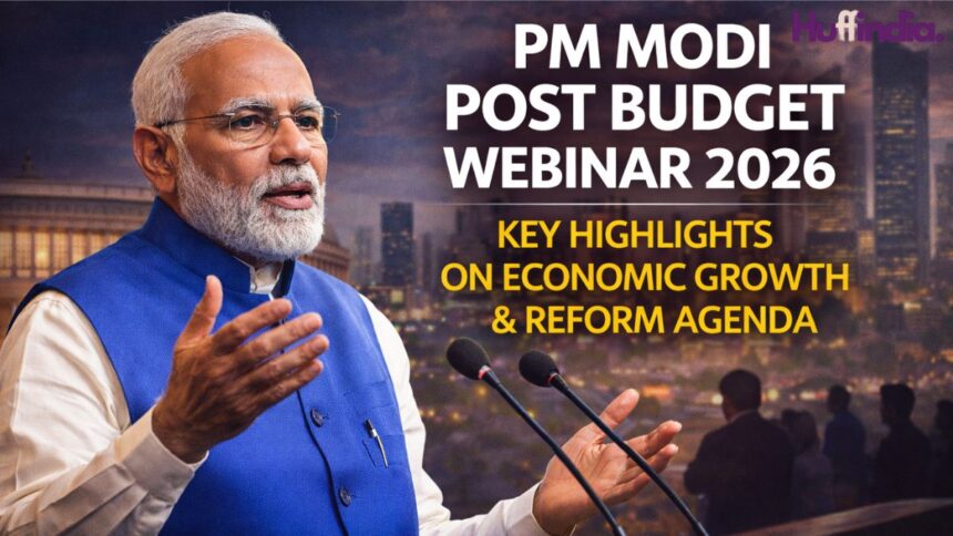 PM Modi Post Budget Webinar 2026
