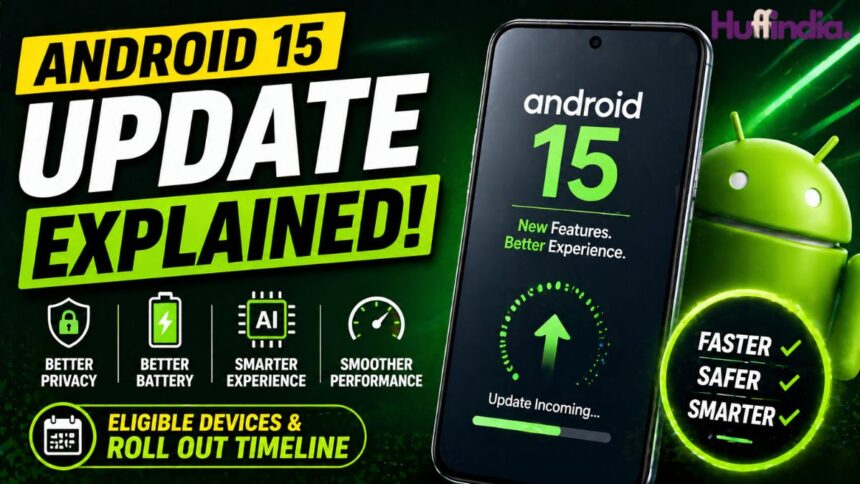 Android 15 update India 2026