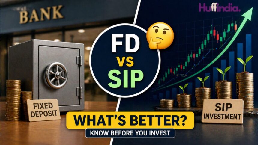 FD vs SIP 2026 India