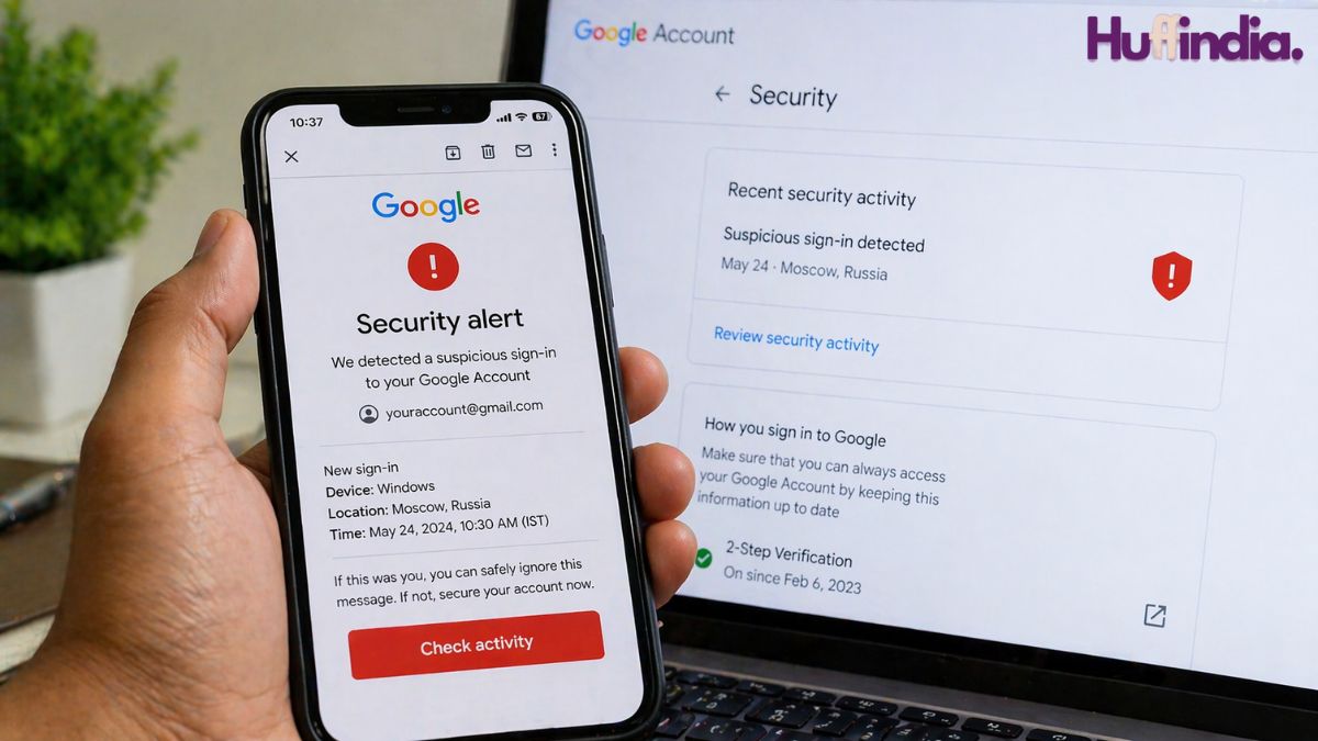 Google security alert India