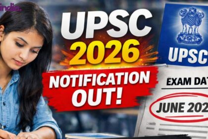 UPSC Notification 2026