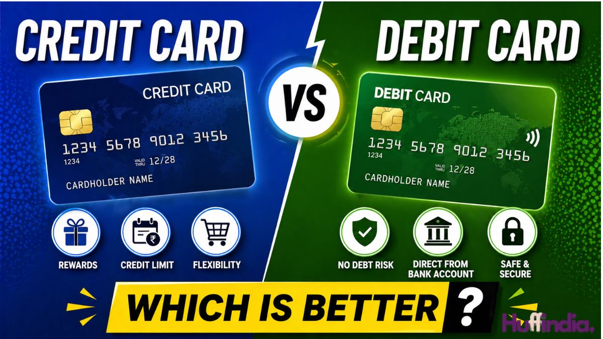 credit card vs debit card India 2026