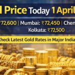 gold price today 1 April 2026