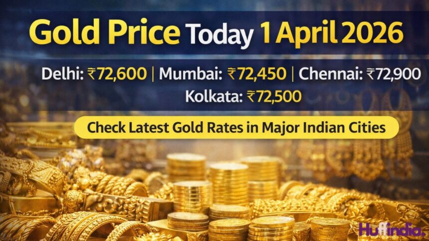 gold price today 1 April 2026