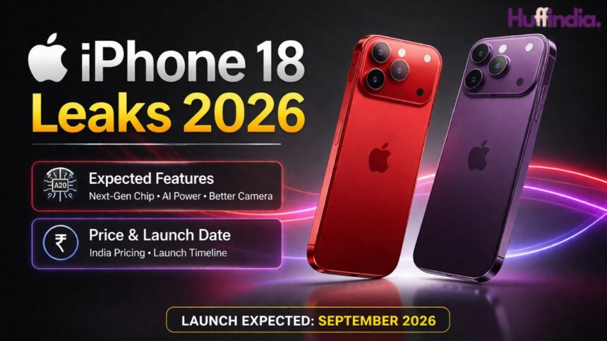 iPhone 18 leaks 2026