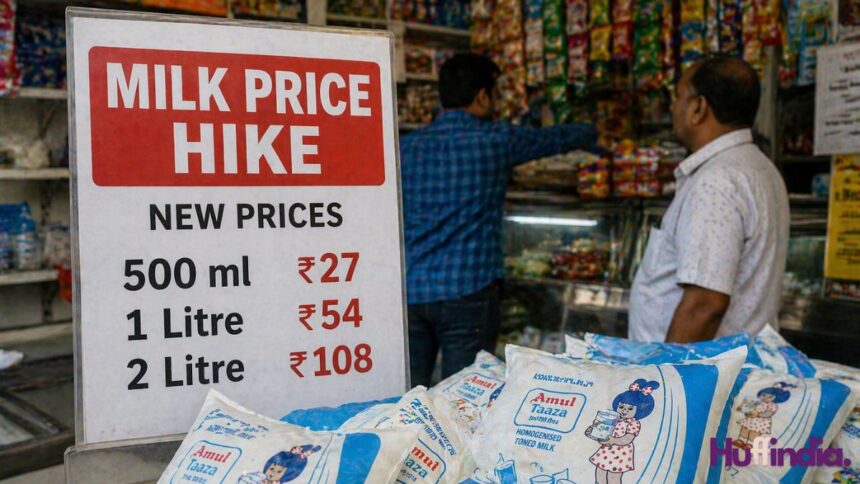 milk price hike India