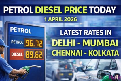 petrol diesel price today 1 April 2026