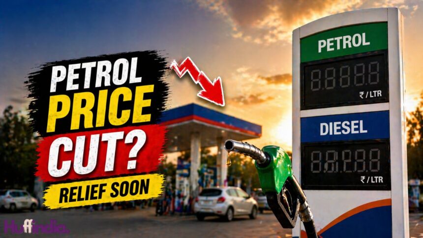 petrol price relief India