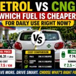 petrol vs CNG cost India