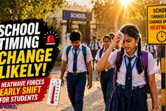 school timing change due to heatwave