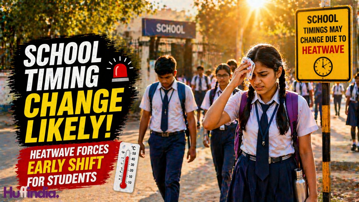 school timing change due to heatwave