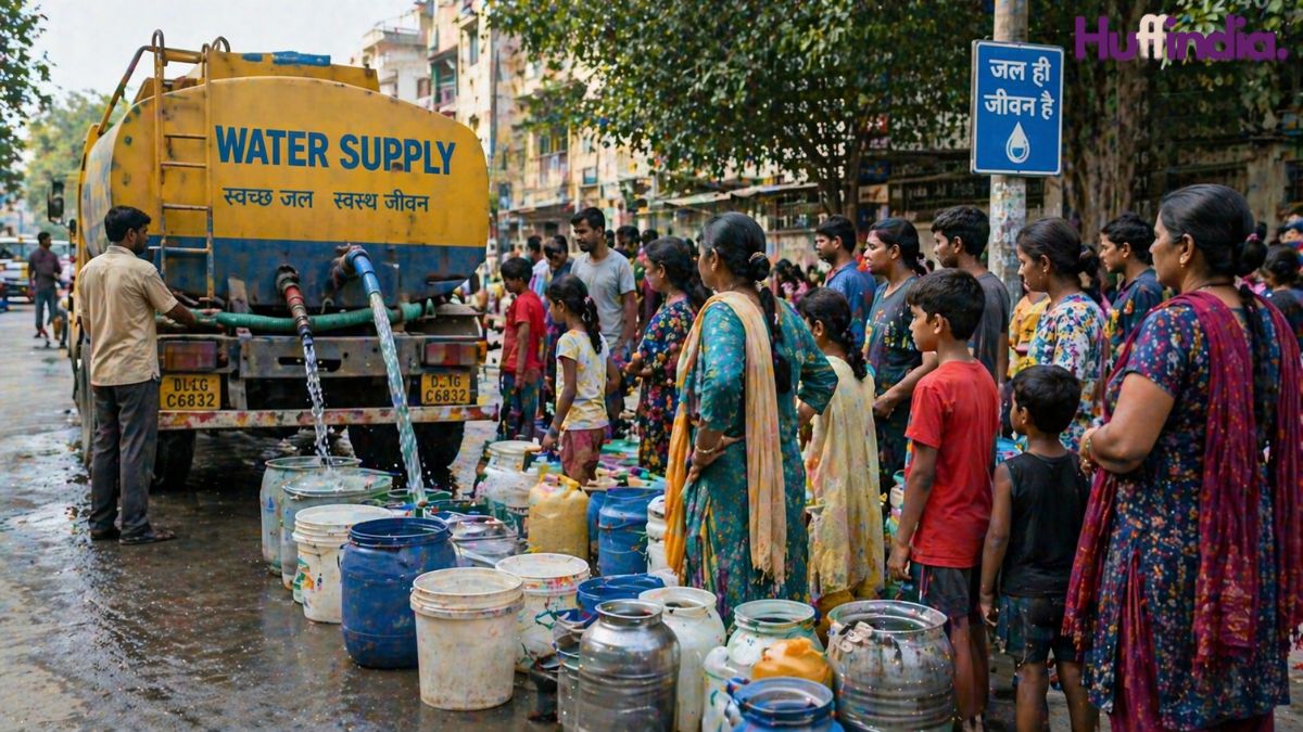 water supply cuts India