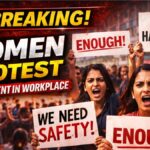 women employee protest India