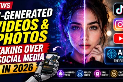 AI-generated videos and photos
