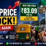 CNG price hike Delhi NCR