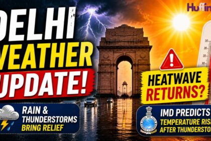 Delhi rain and heatwave update