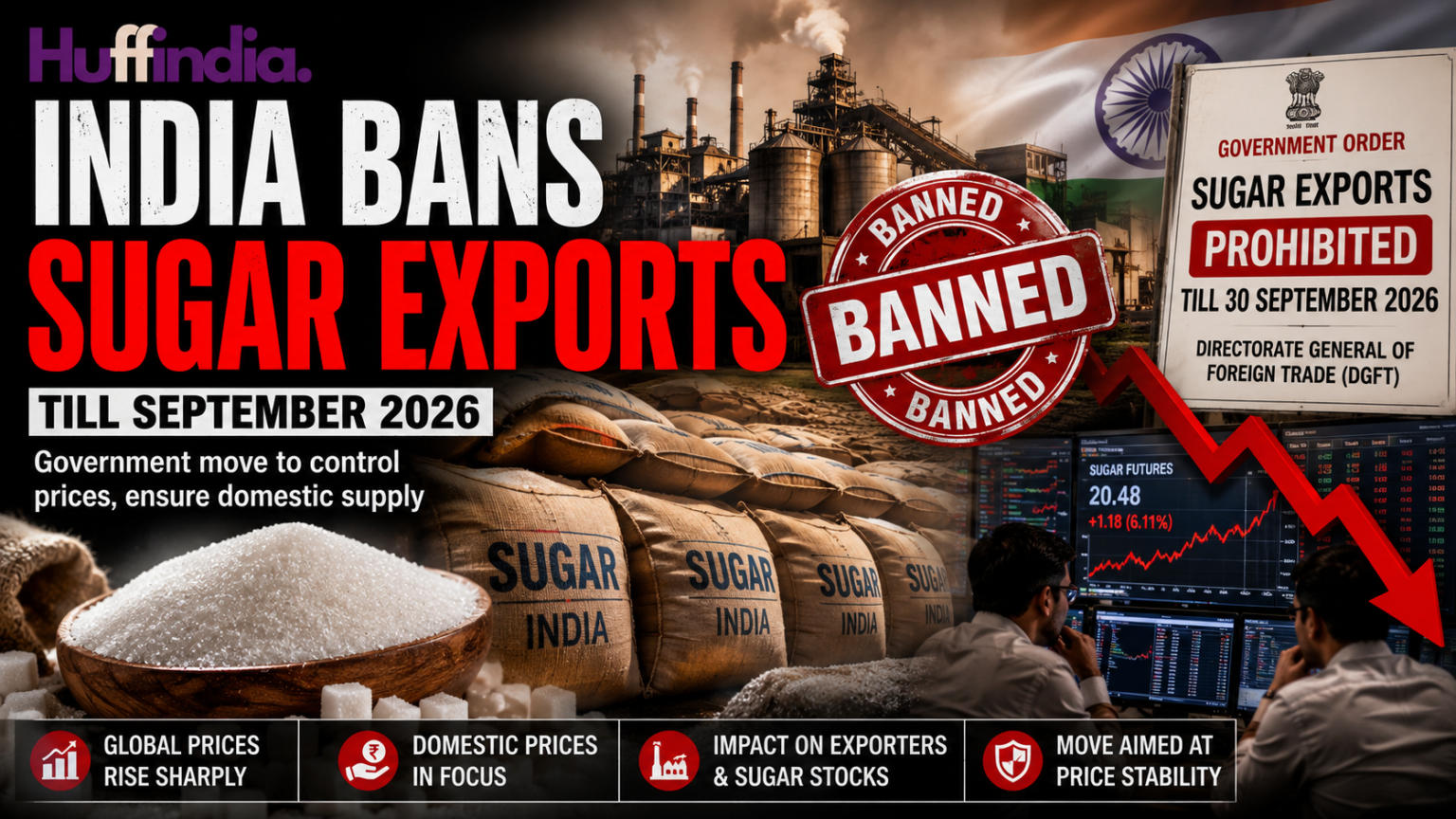 India sugar export ban