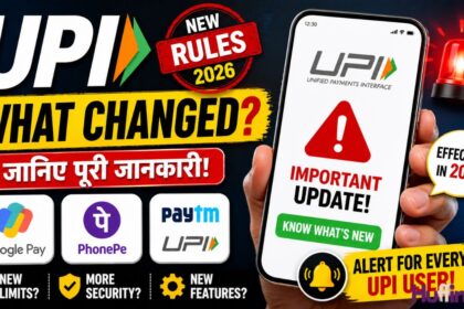 UPI new rules 2026 India