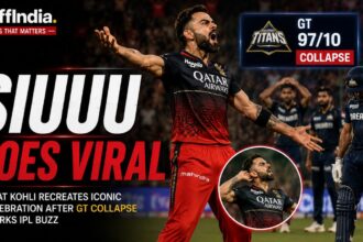 Virat Kohli SIUUU celebration