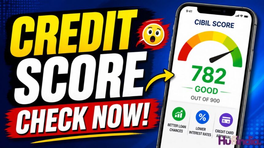 credit score check India 2026
