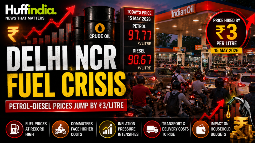 petrol price today 15 May 2026