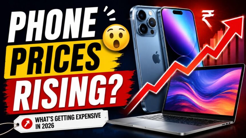 smartphone prices rising India 2026