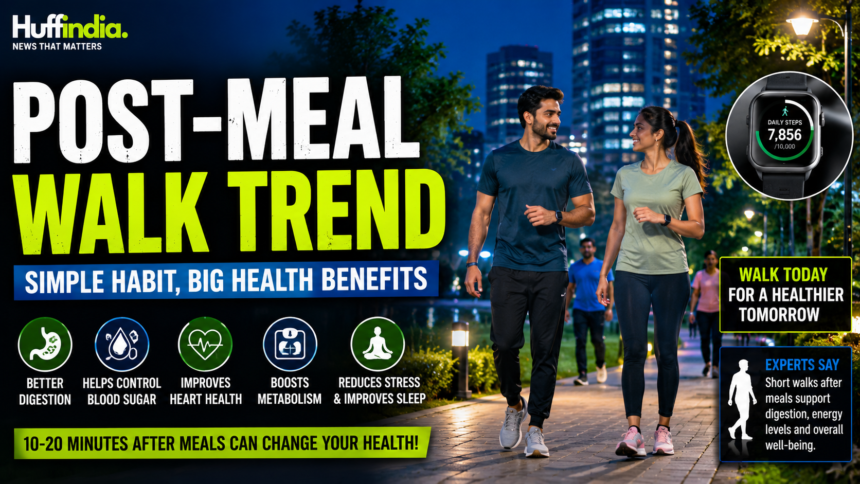 walking after meals