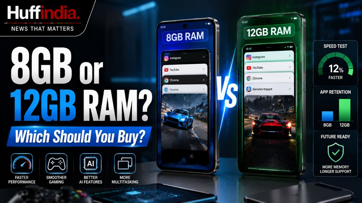 8GB RAM vs 12GB RAM