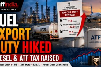 India Fuel Export Duty