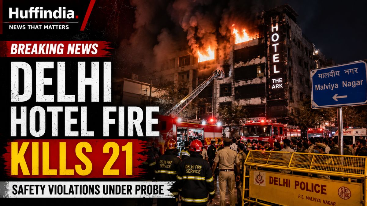 Malviya Nagar hotel fire
