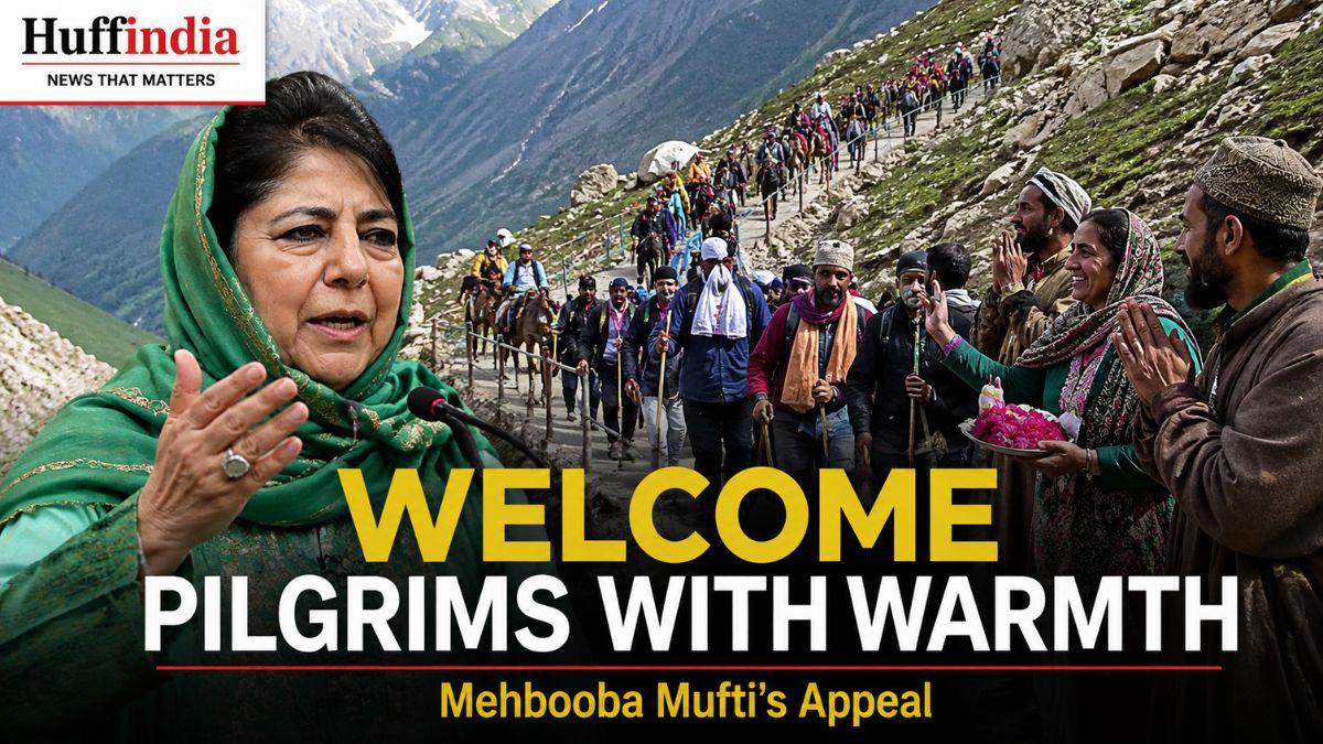 Mehbooba Mufti Amarnath Yatra