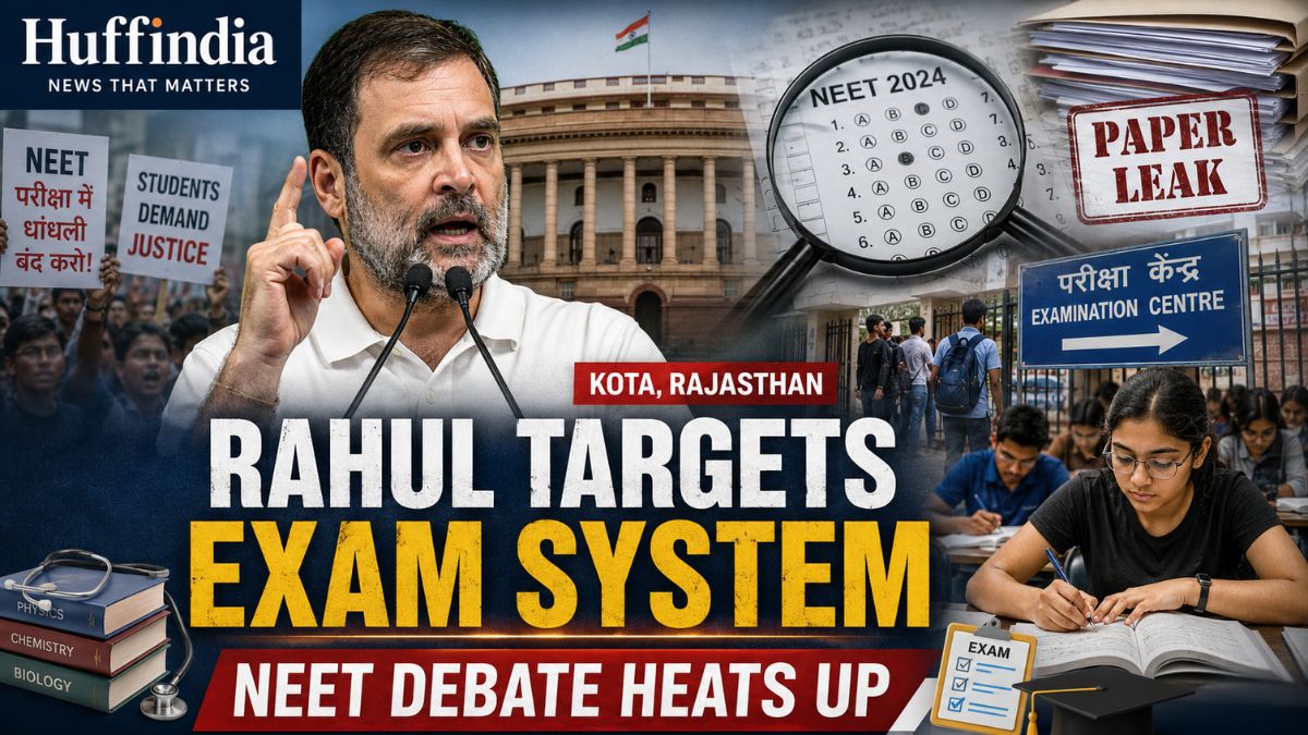 Rahul Gandhi NEET Paper Leak