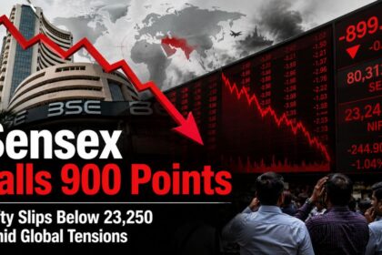 Sensex Falls 900 Points