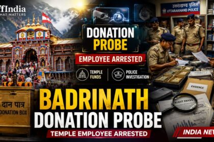 Badrinath donation theft case