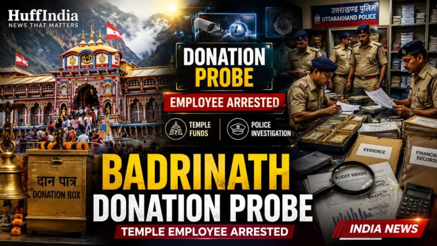Badrinath donation theft case