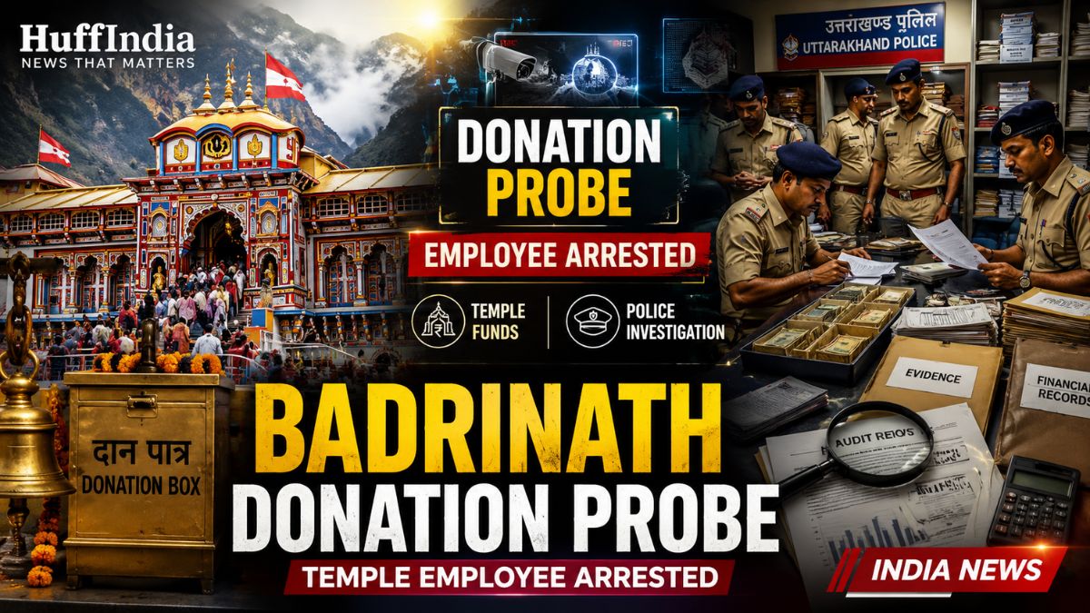 Badrinath donation theft case