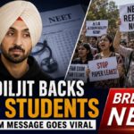 Diljit Dosanjh supports NEET protesters