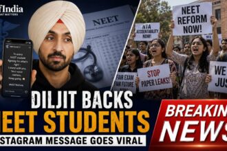 Diljit Dosanjh supports NEET protesters