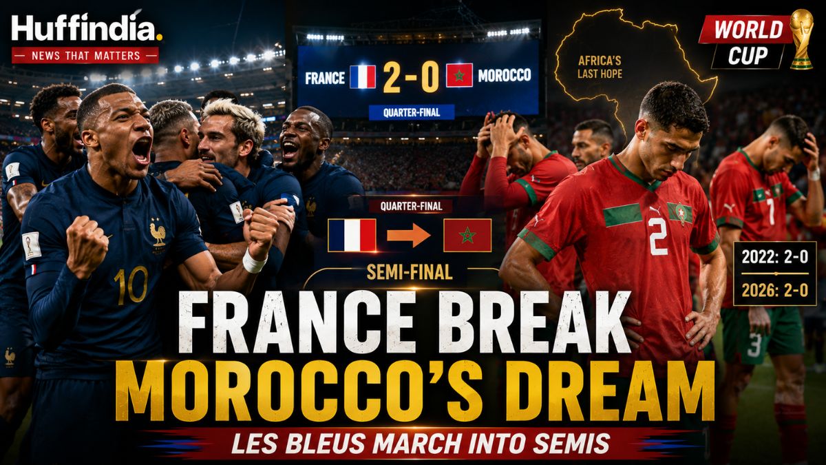 France vs Morocco World Cup
