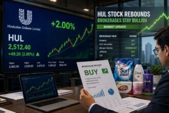 HUL stock rebounds