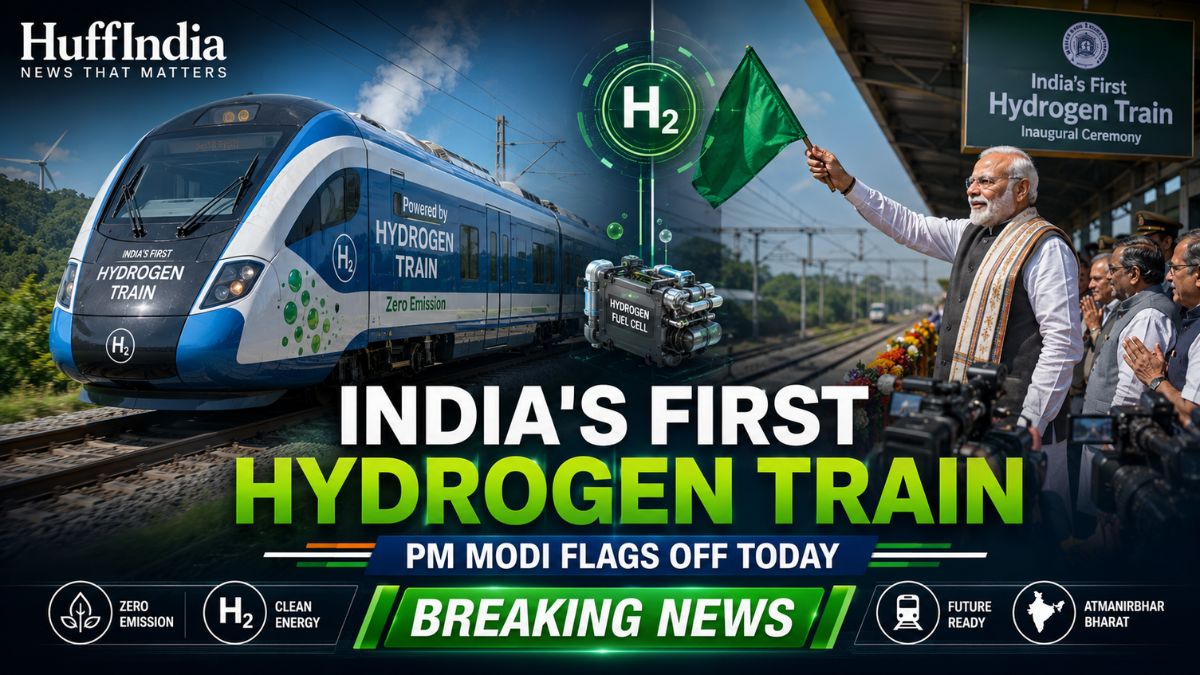 India's first hydrogen train