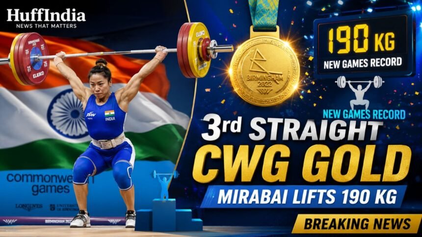 Mirabai Chanu Commonwealth Games gold