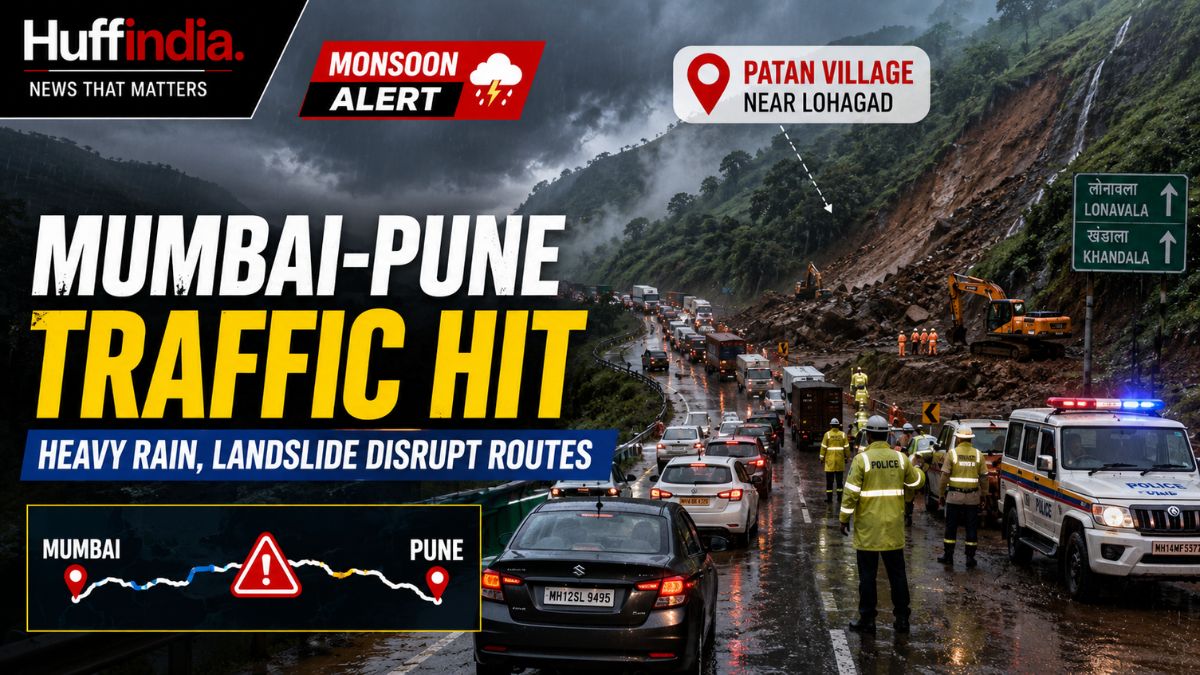 Pune-Mumbai Expressway Landslide