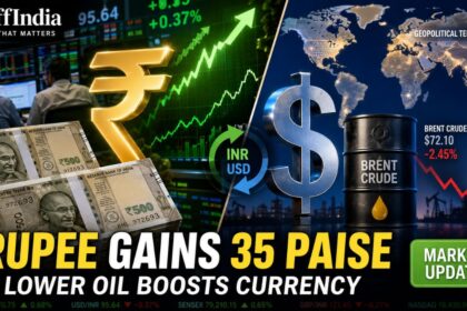 Rupee gains against US dollar