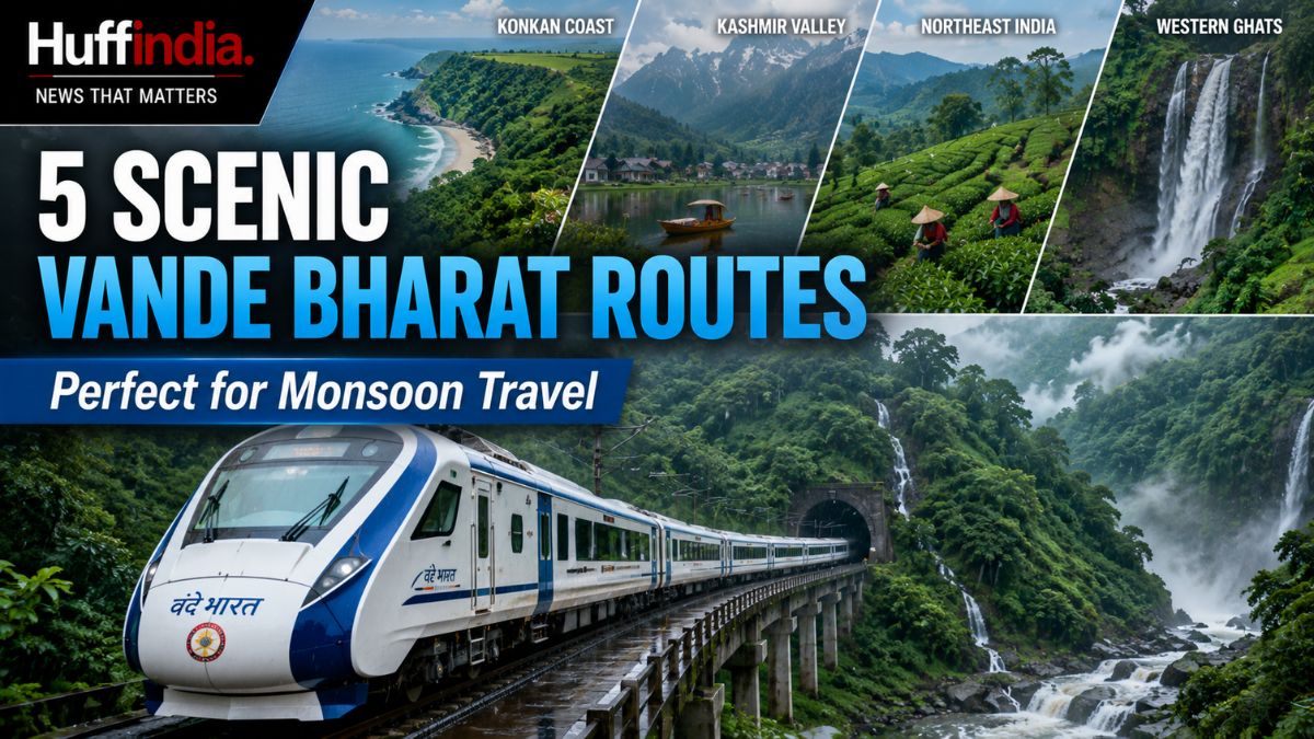 Vande Bharat Routes: 5 Scenic Train Journeys to Experience This Monsoon Vande Bharat Routes