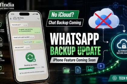 WhatsApp iPhone chat backup
